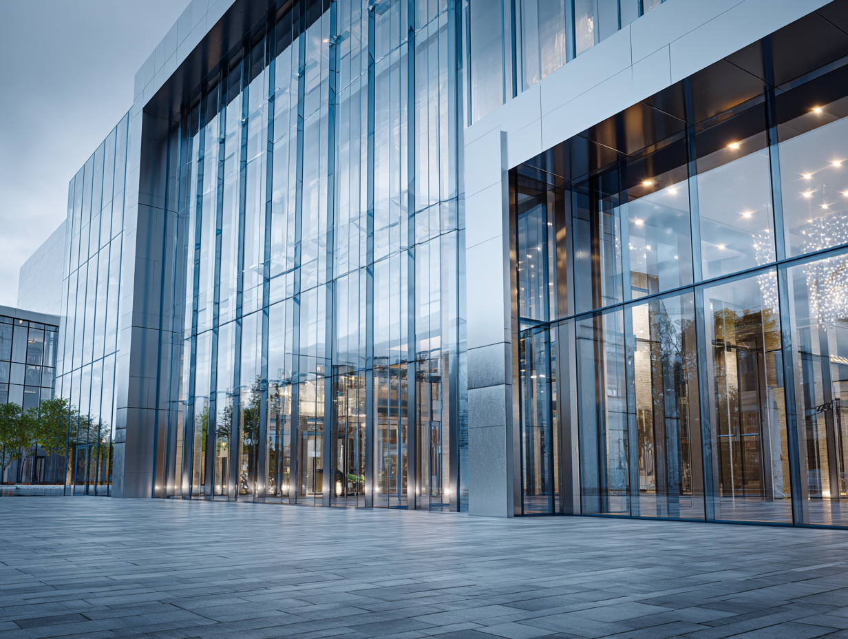 presklene hlinikove fasady moderna architektura