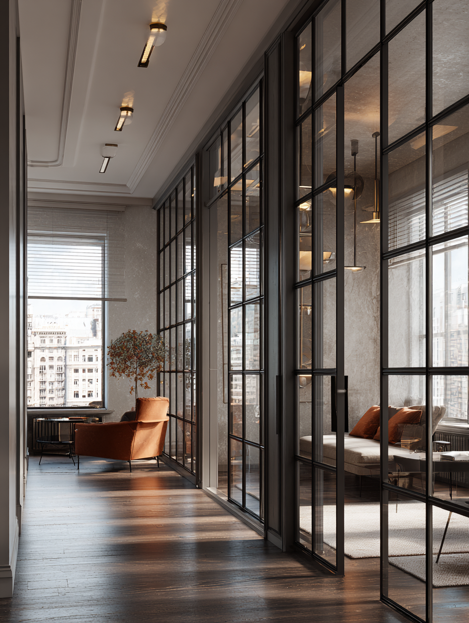 sklenene dvere viac svetla elegancia interier